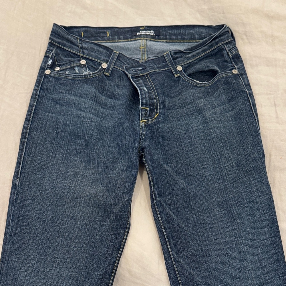 Rock & Republic Indigo Straight Leg Jeans